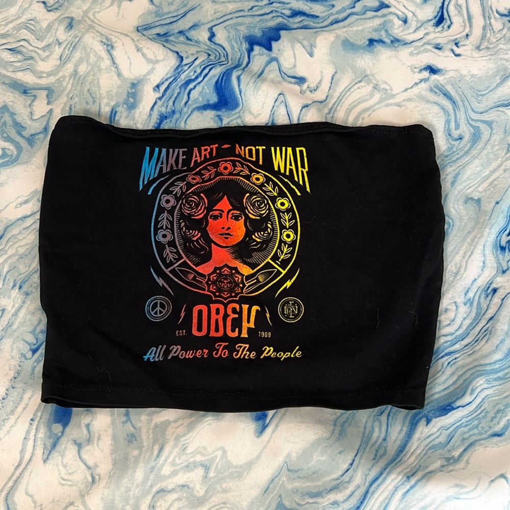 OBEY tube top